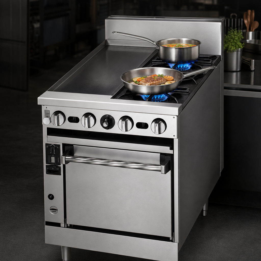 Powerful Open Burners