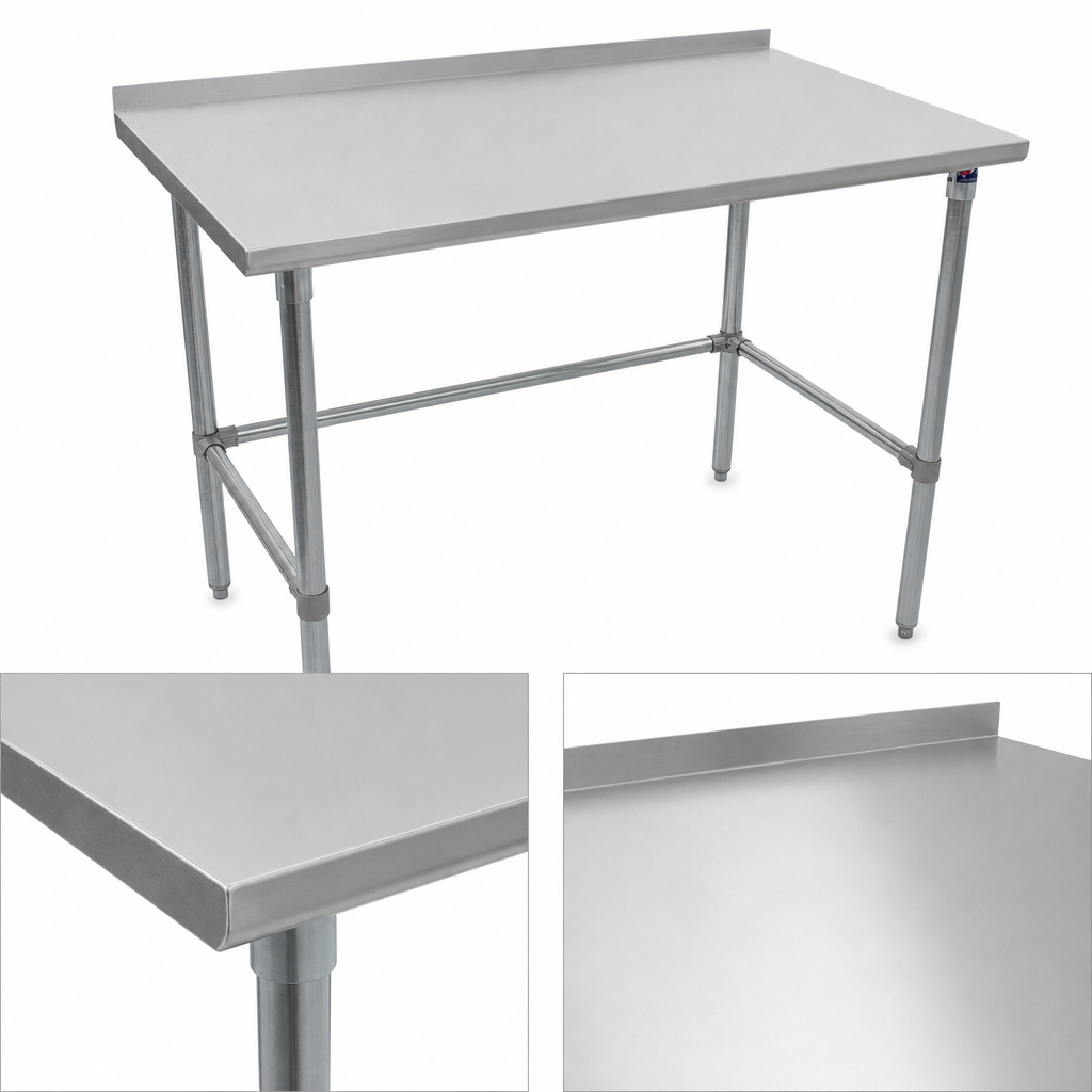 14-Gauge 300-Series Stainless Steel Top