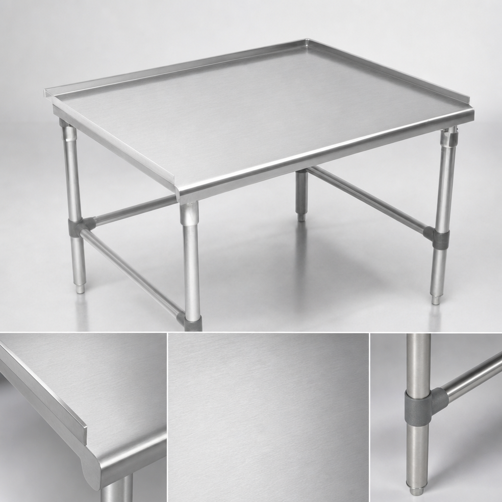 16-Gauge Stainless Steel Top