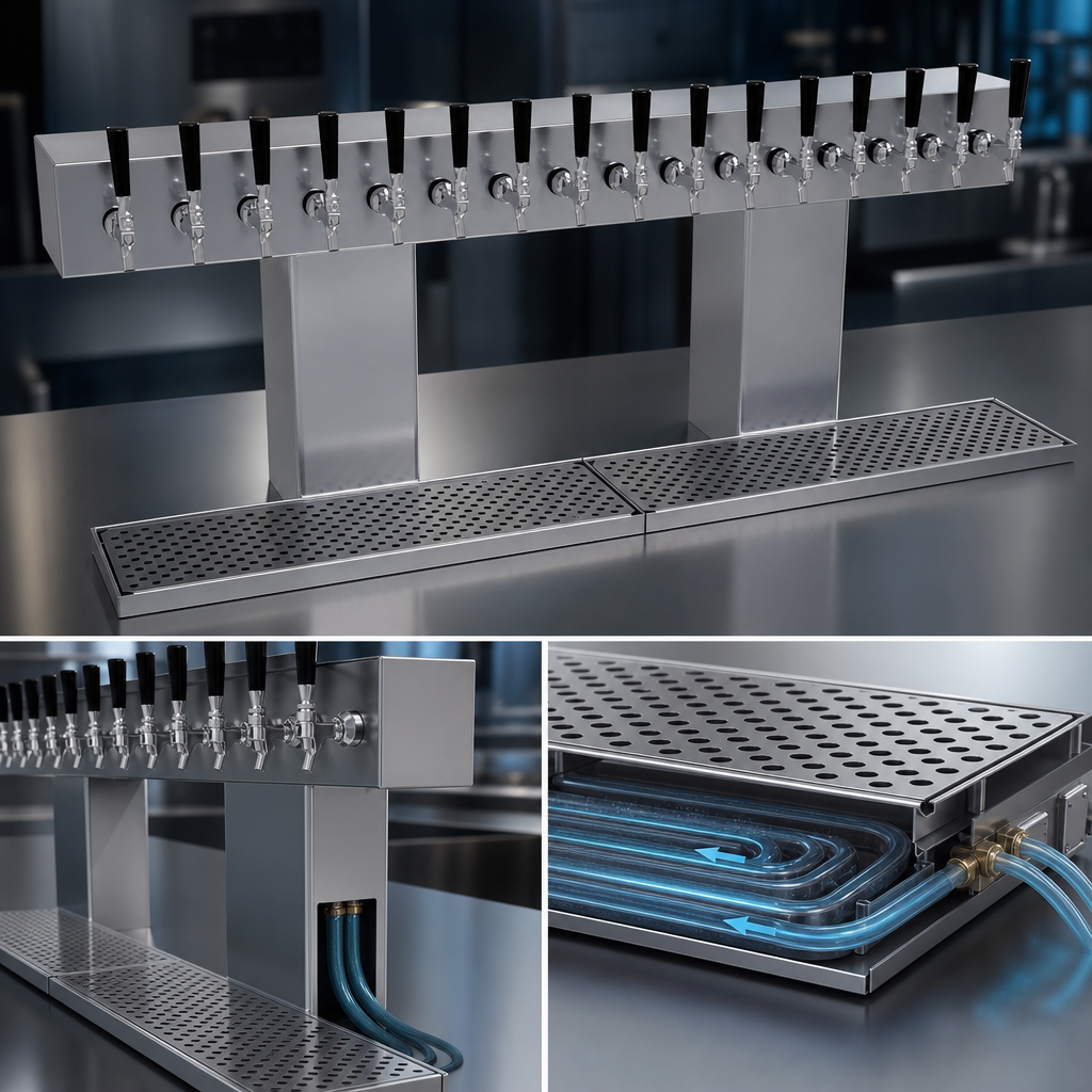 Glycol-Cooled Cold Plate Assembly