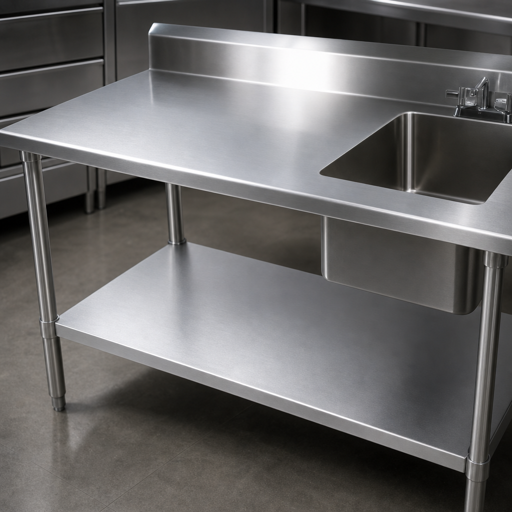 18-Gauge Type 300 Stainless Steel Top