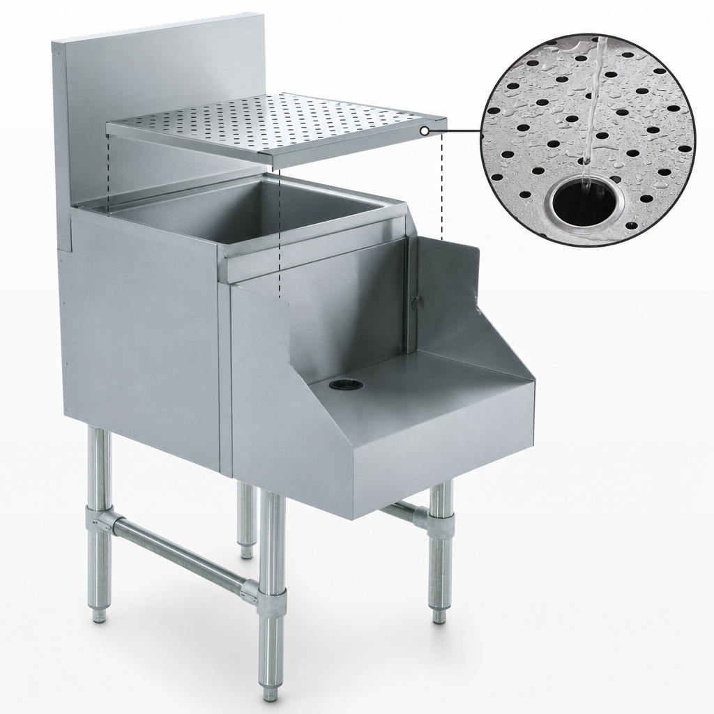 Removable Perforated Drainboard Top