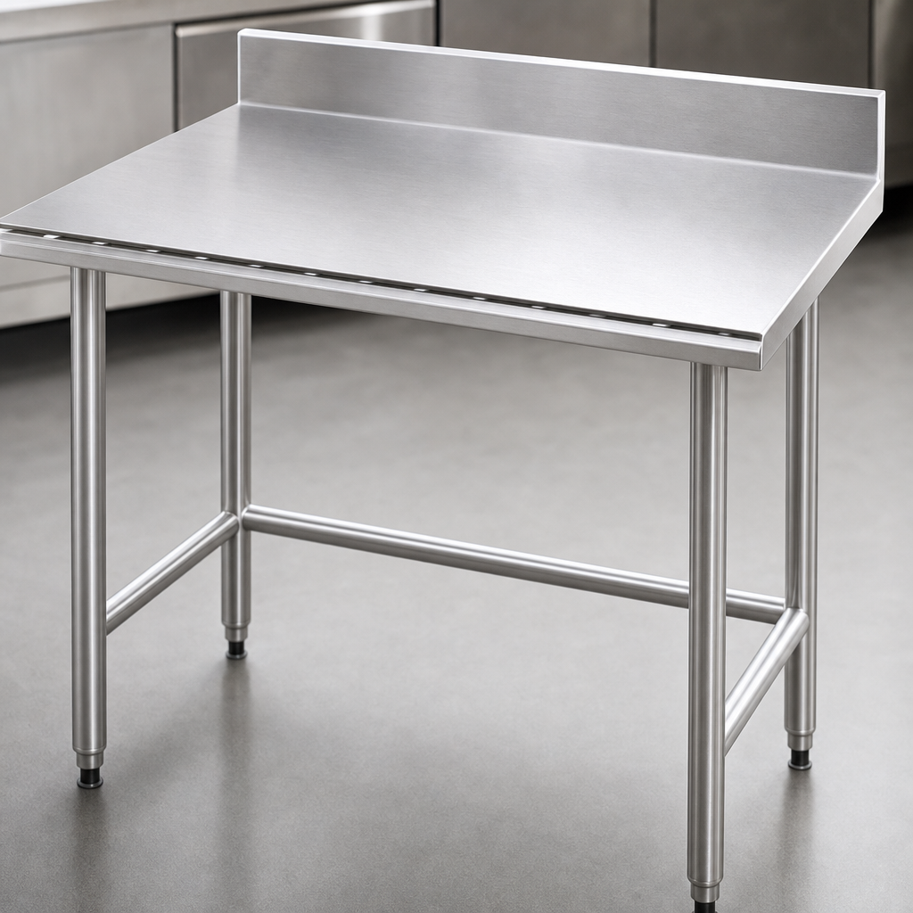 16-Gauge 304 Stainless Steel Top