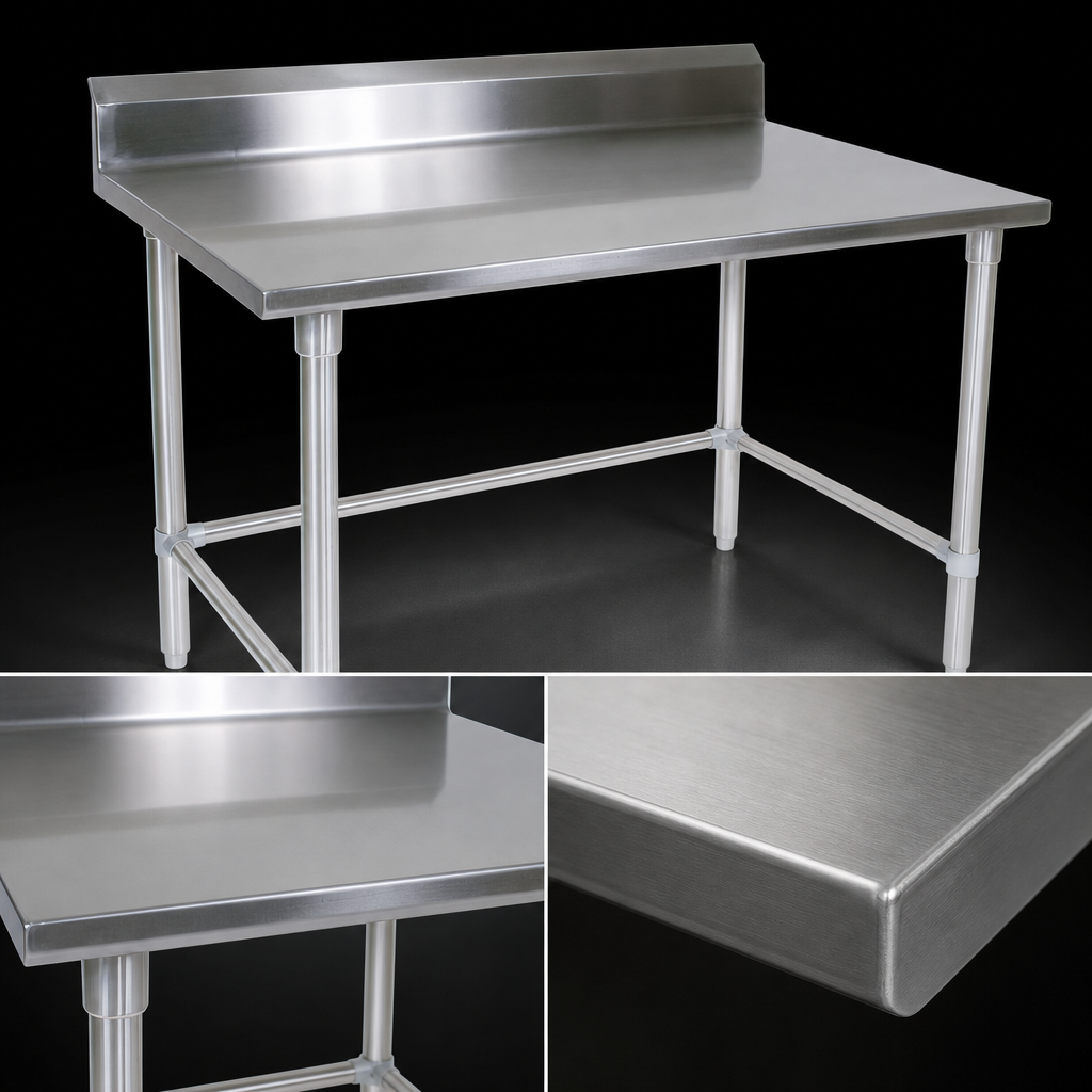 16-Gauge 300 Series Stainless Steel Top
