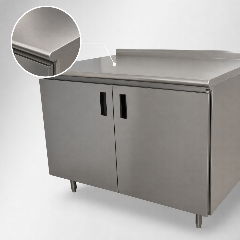 14 Gauge 304 Stainless Steel Top