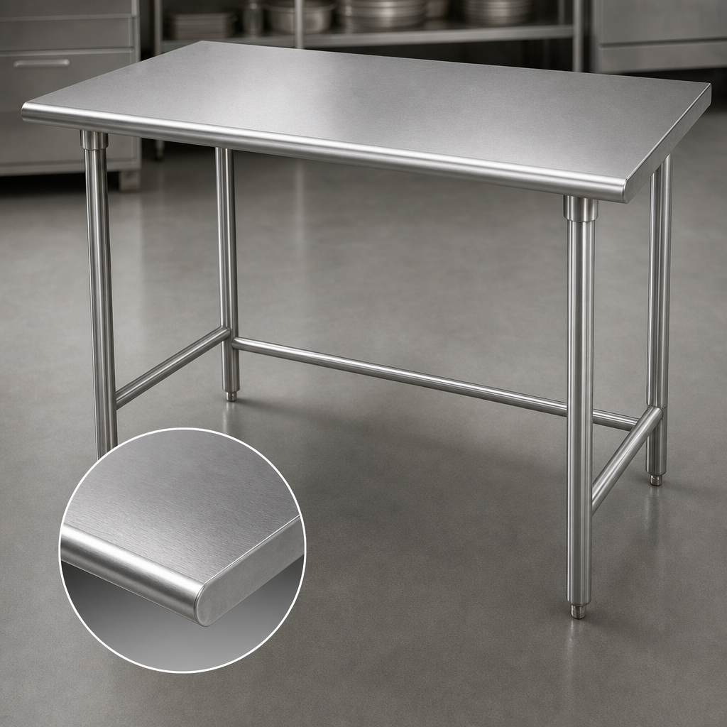 16-Gauge 430 Stainless Steel Top