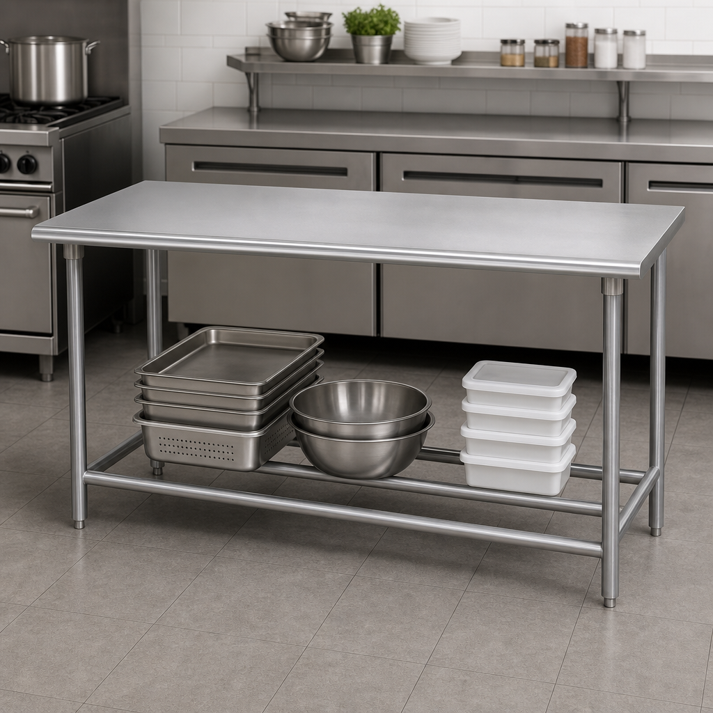 Flat Top, Open Base Design