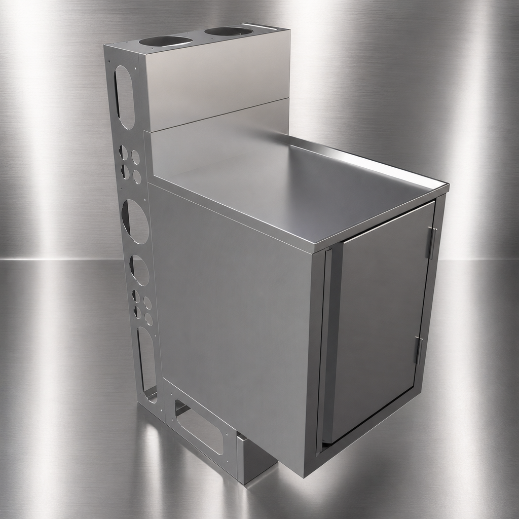 18-Gauge Stainless Steel Construction