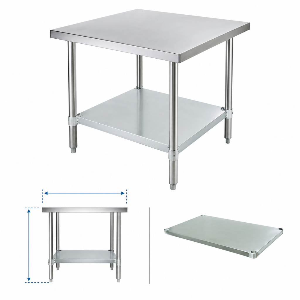 Fits 30-Inch x 30-Inch Work Tables