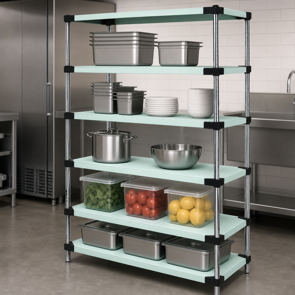 Five Solid Shelves