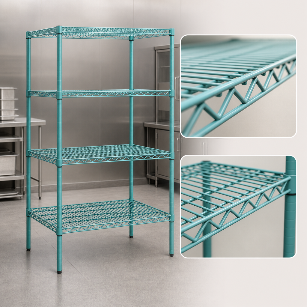 QuadTruss Wire Shelves
