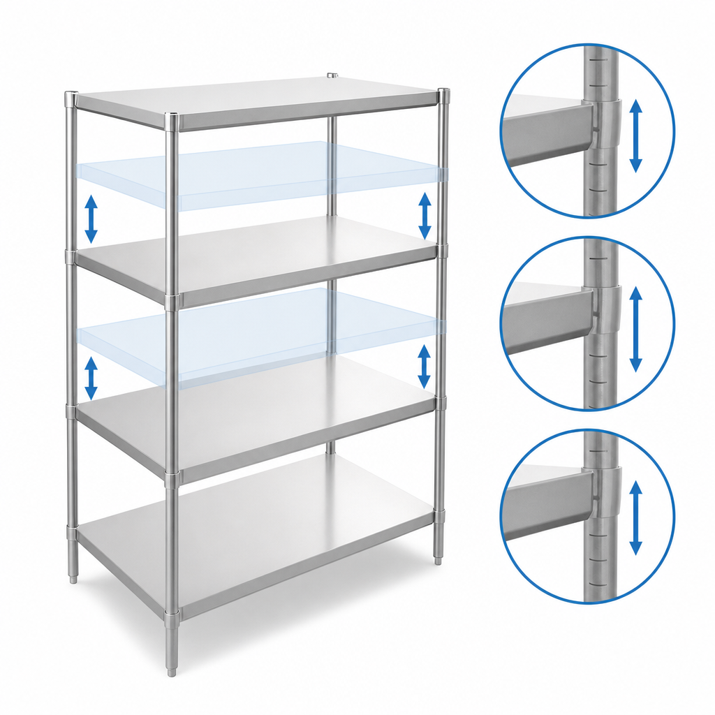 Three Adjustable Shelves