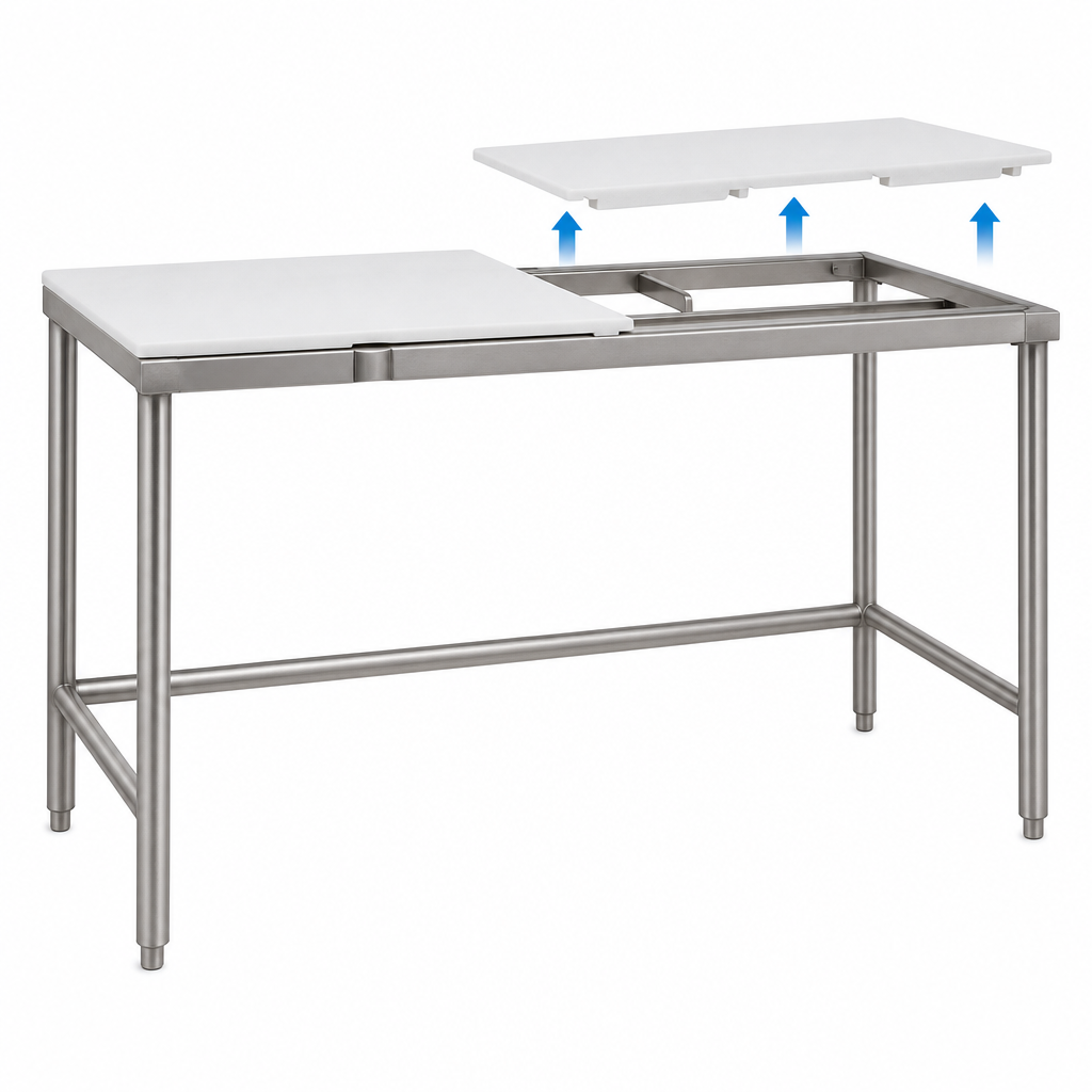 Removable 1/2-Inch Poly Top