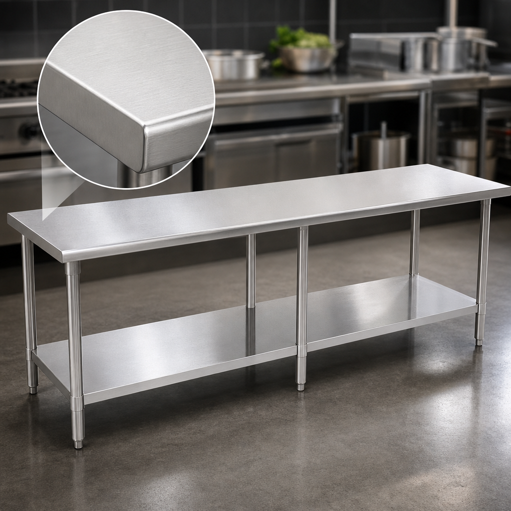 14 Gauge 300 Series Stainless Steel Top
