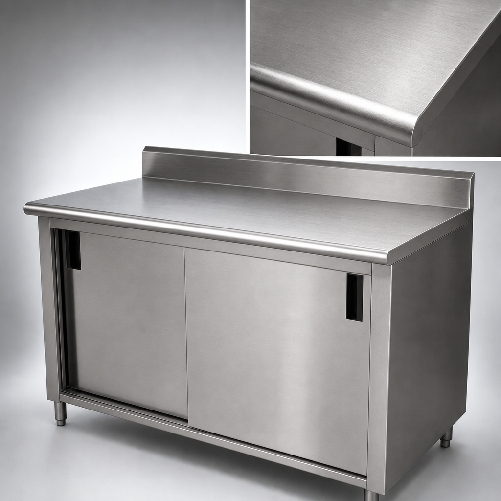 14-Gauge 304 Stainless Steel Top