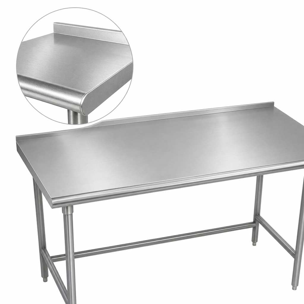14 Gauge 304 Stainless Steel Top