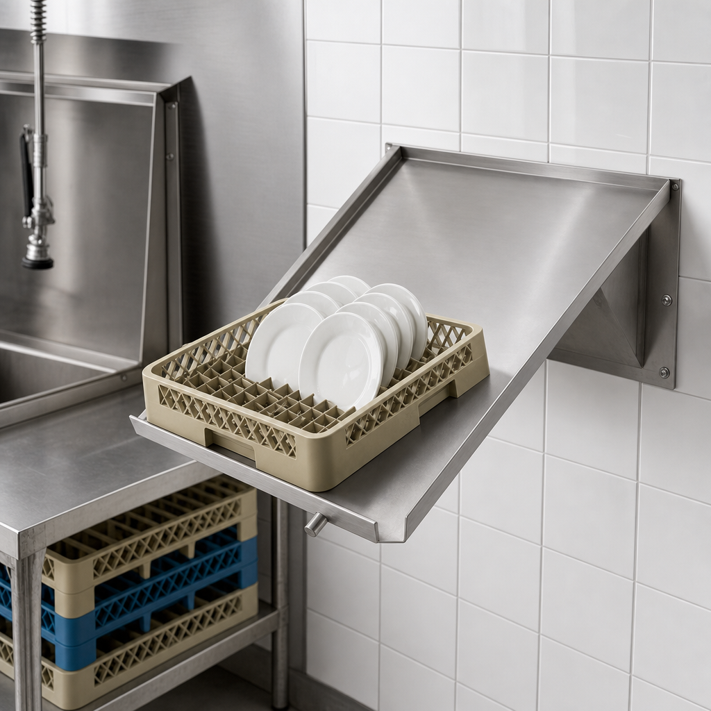 Wall-Mounted Sorting Shelf