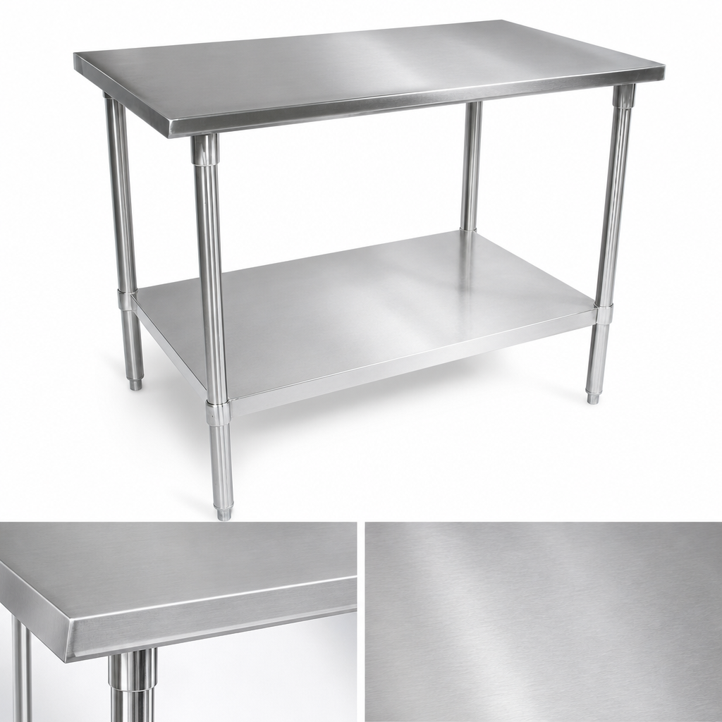 14-Gauge Stainless Steel Top