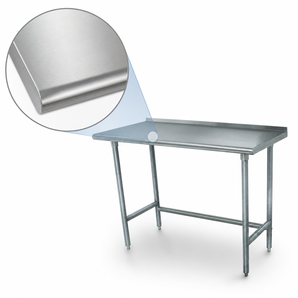 16-Gauge 430 Stainless Steel Top