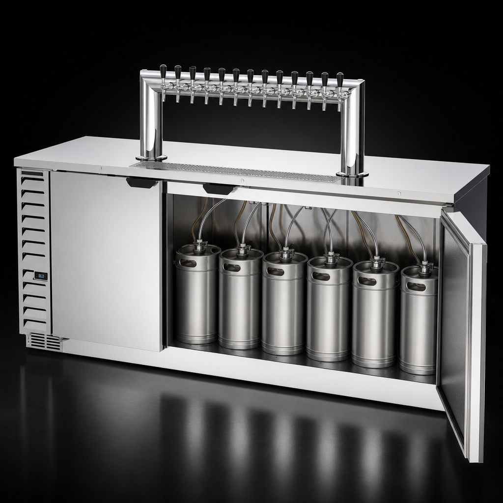 Five Half-Keg Capacity
