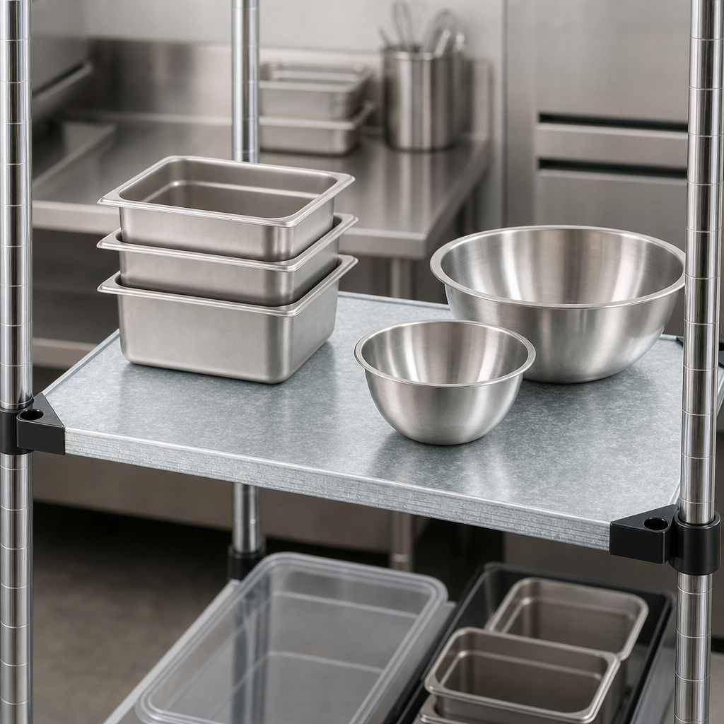 Solid Steel Surface