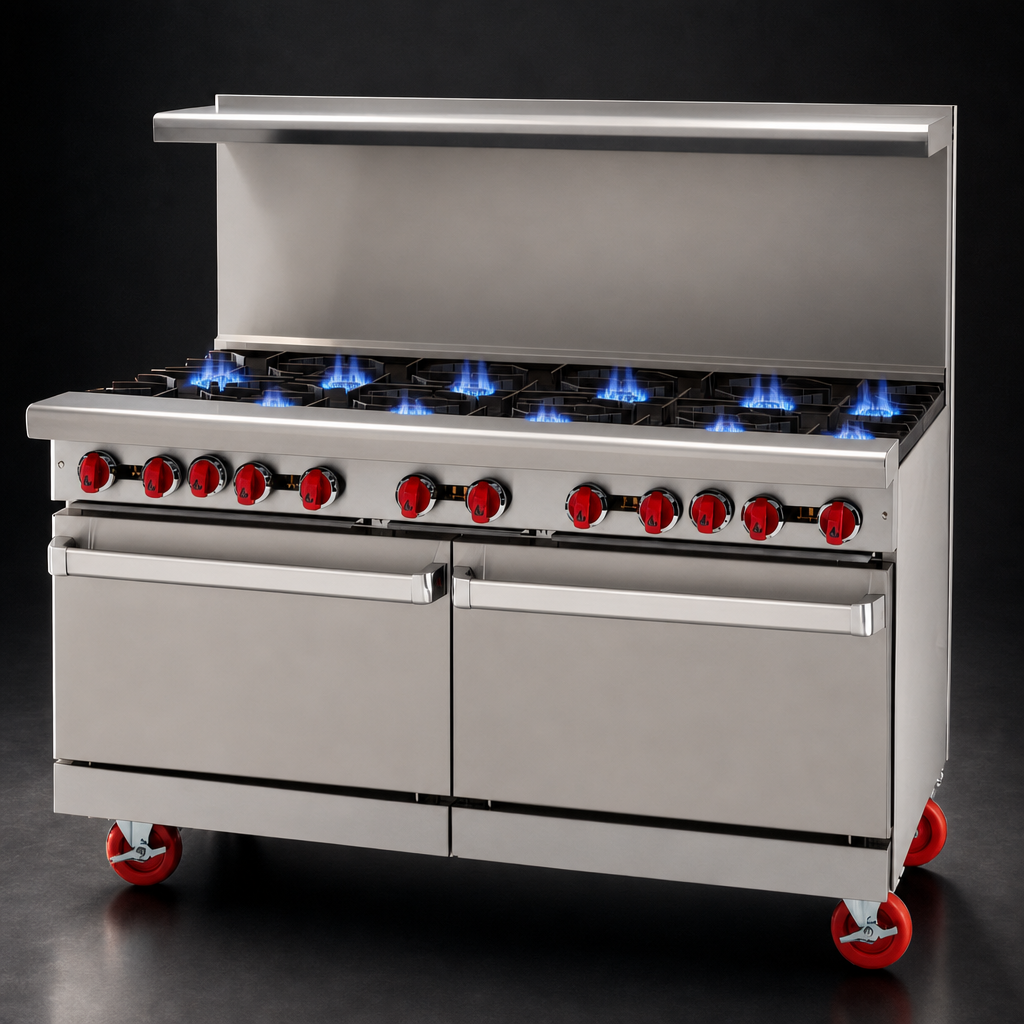 10 Open Burners