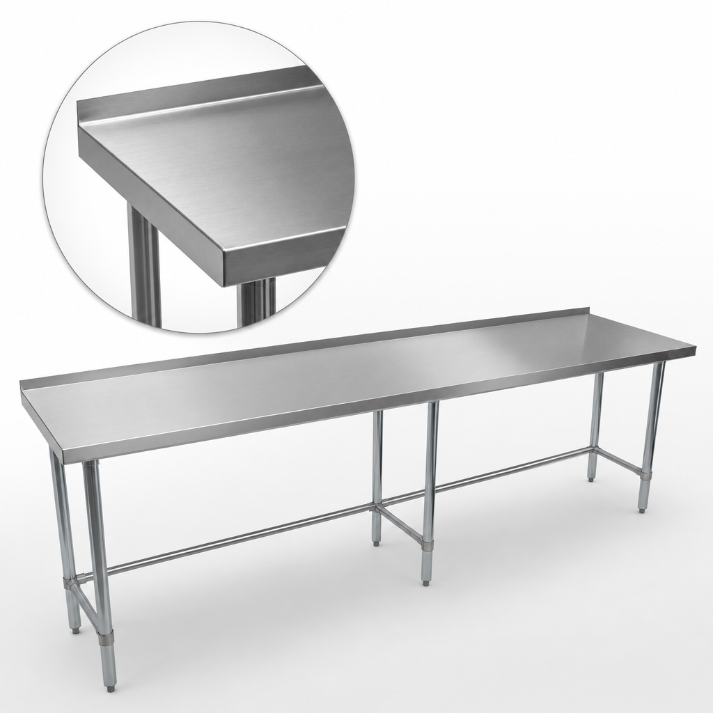 18-Gauge Stainless Steel Top