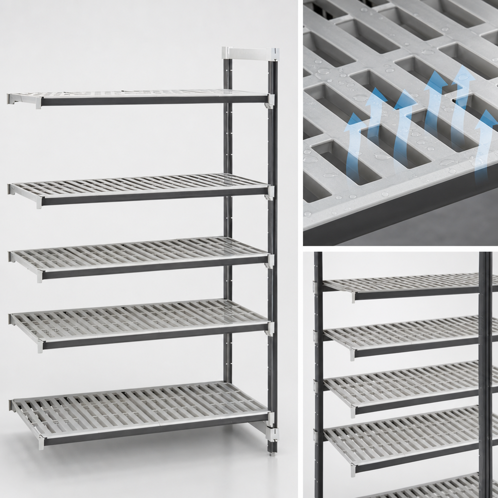 Vented Shelf Plates