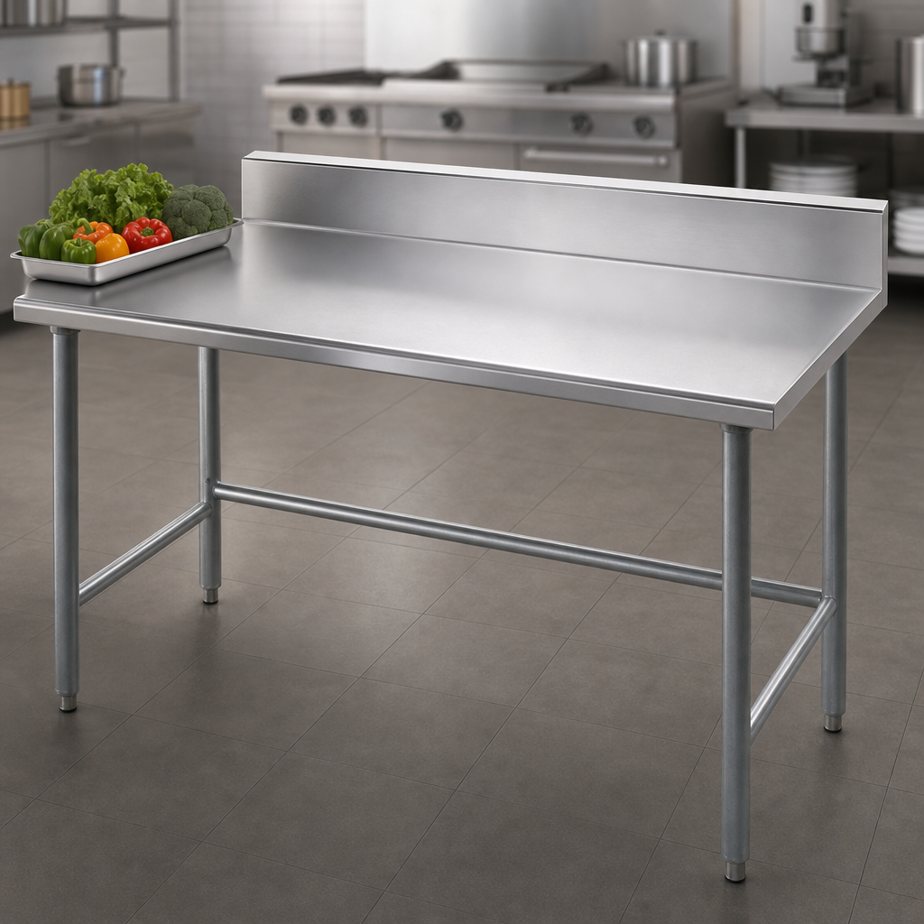 14-Gauge 304 Stainless Steel Top