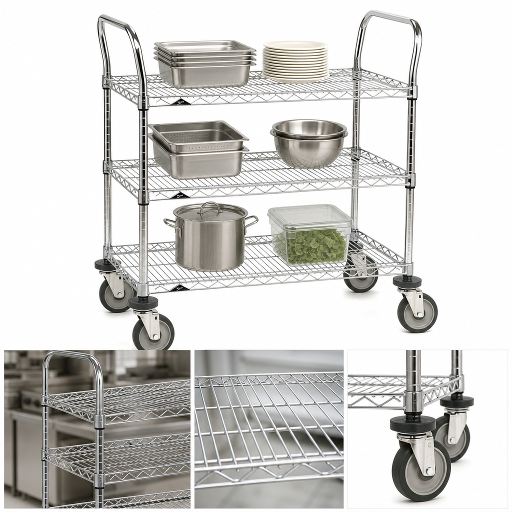 Three Wire Shelves