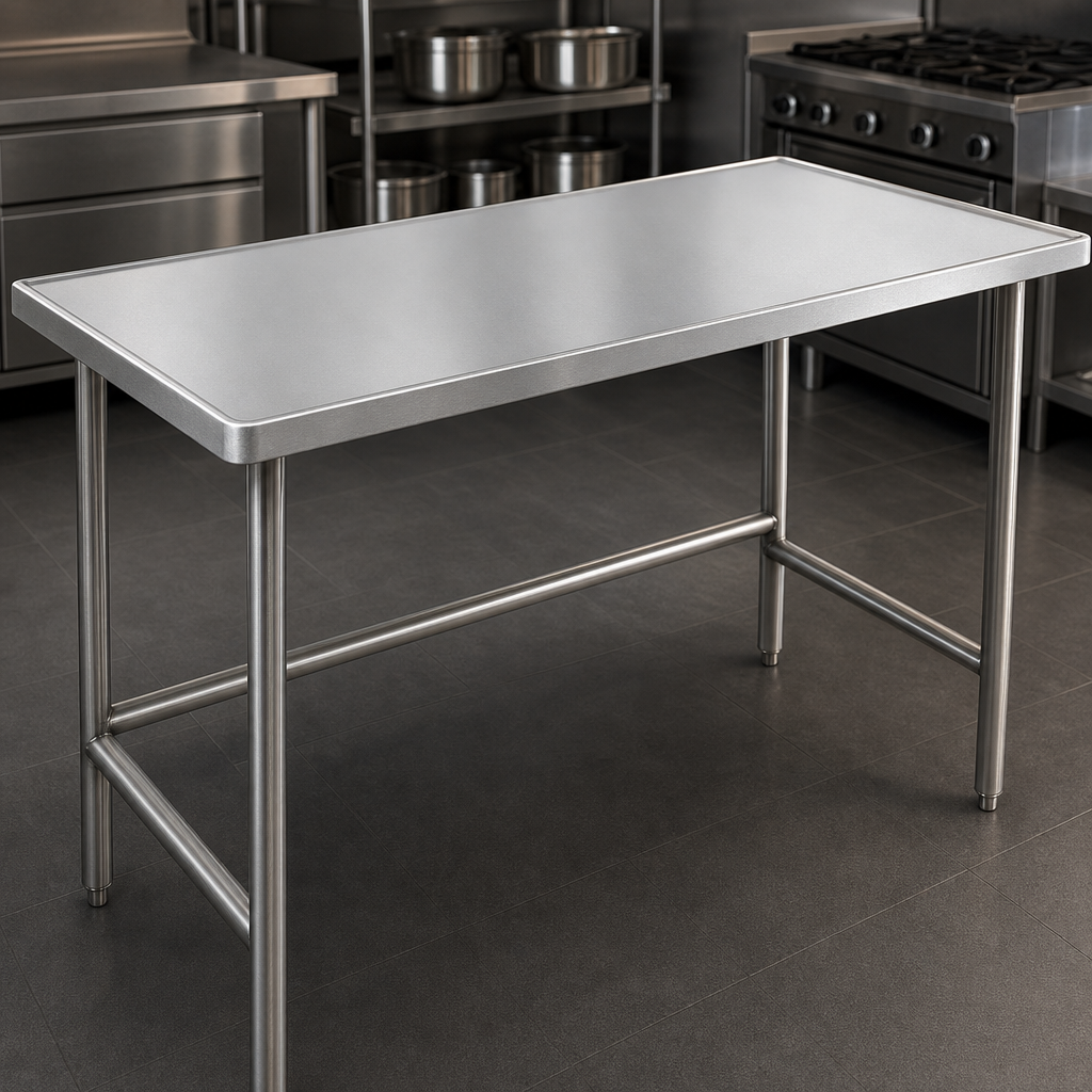 14-Gauge 304 Stainless Steel Top