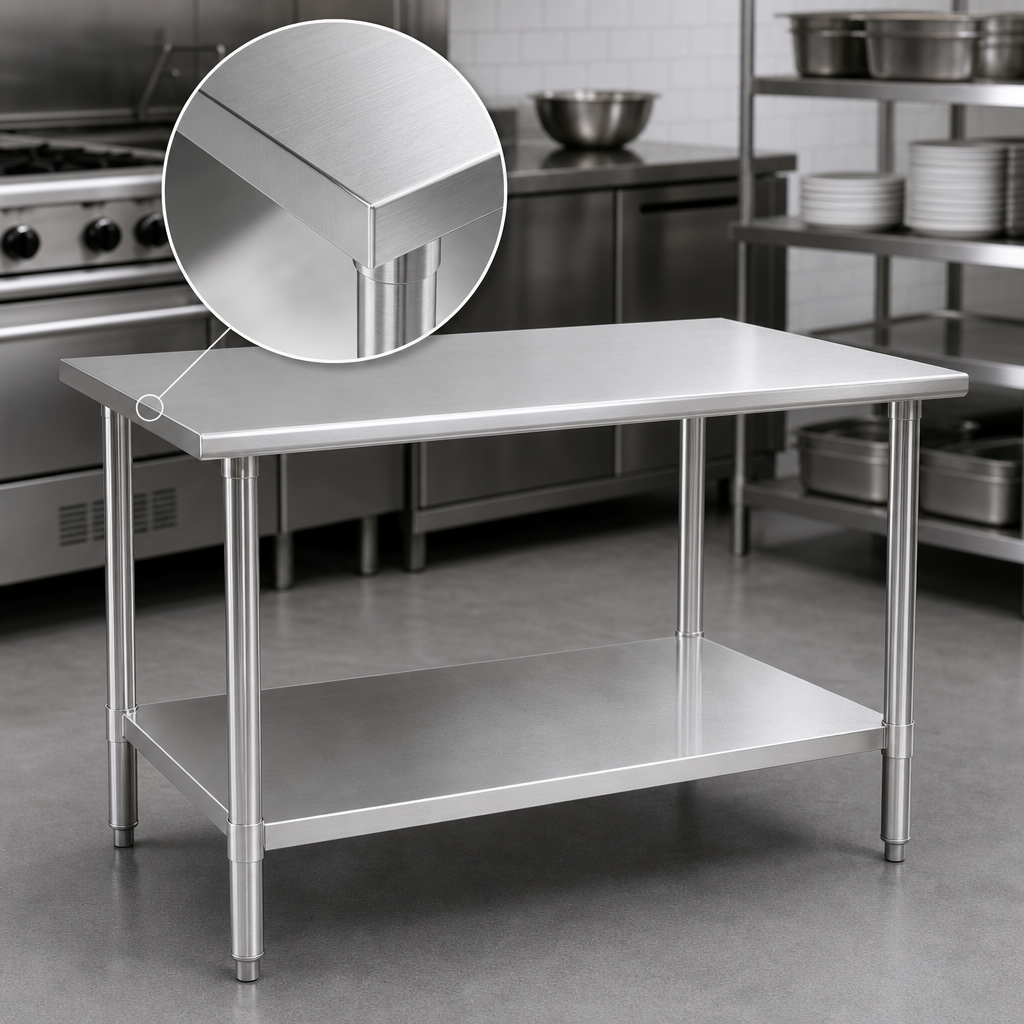14 Gauge 300 Series Stainless Steel Top