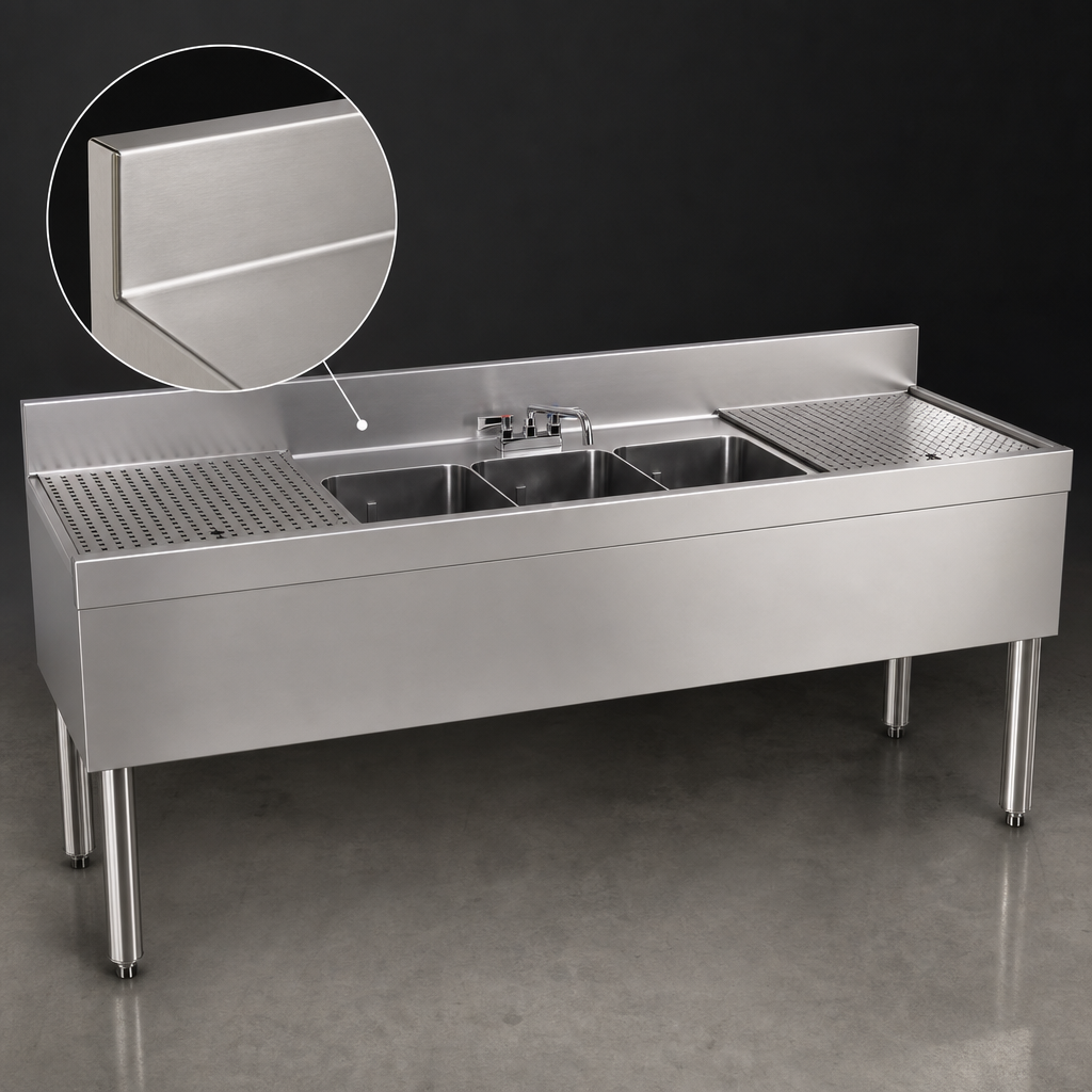 Seamless Stainless Steel Top