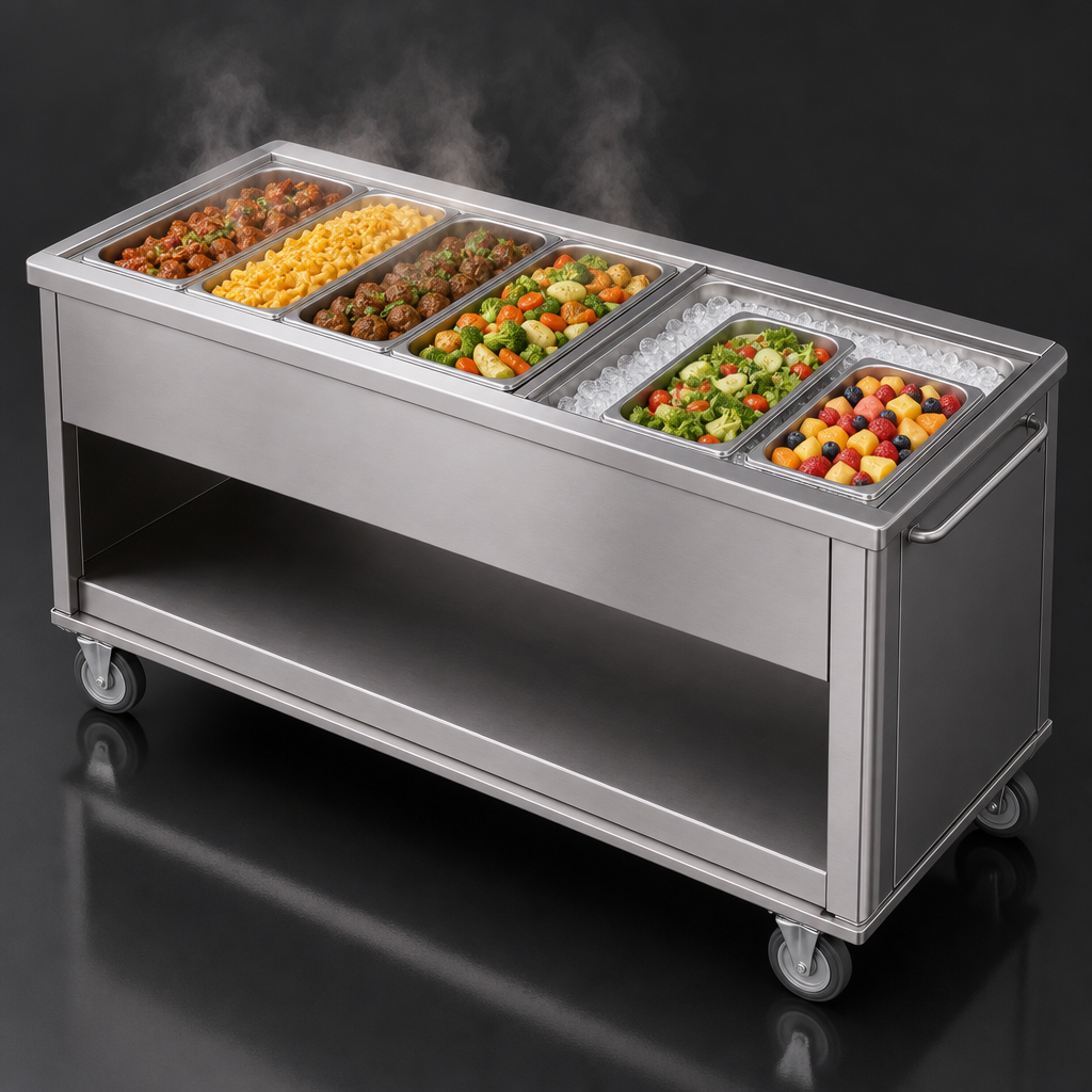Dual Function Hot & Cold Wells