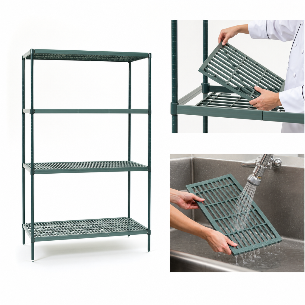 Removable Polymer Shelf Mats