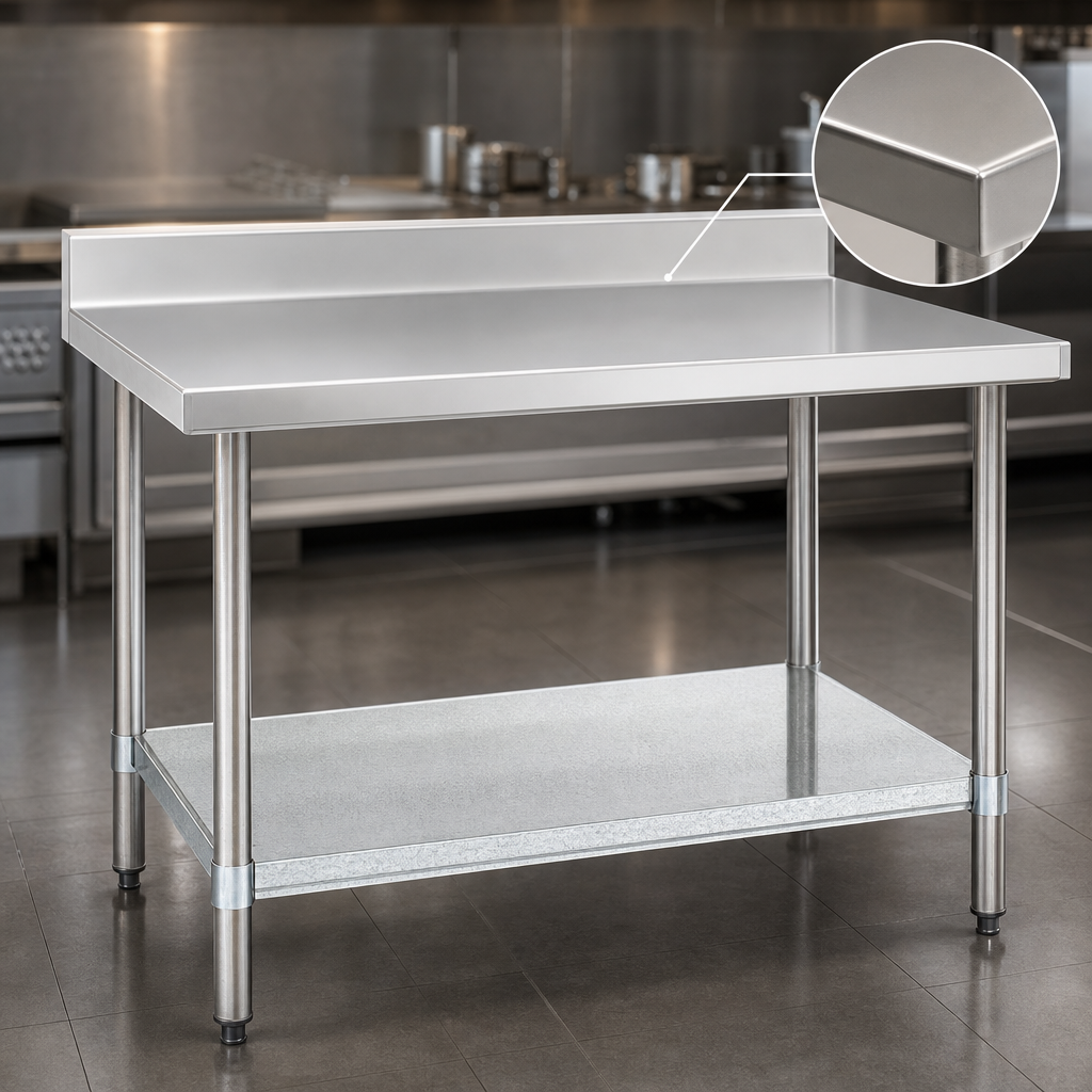 14 Gauge 300 Series Stainless Steel Top