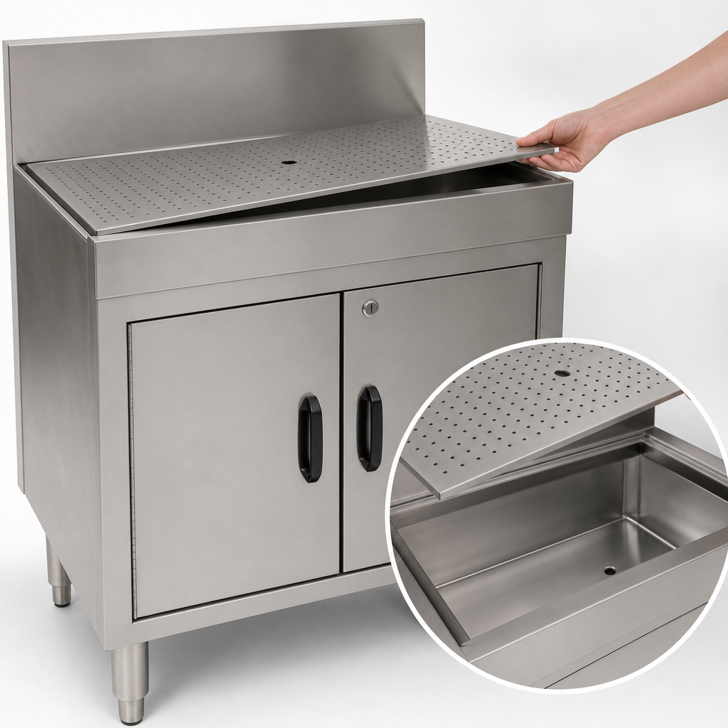 Removable Perforated Stainless Steel Insert