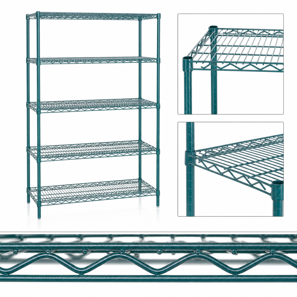 QuadTruss Wire Shelves