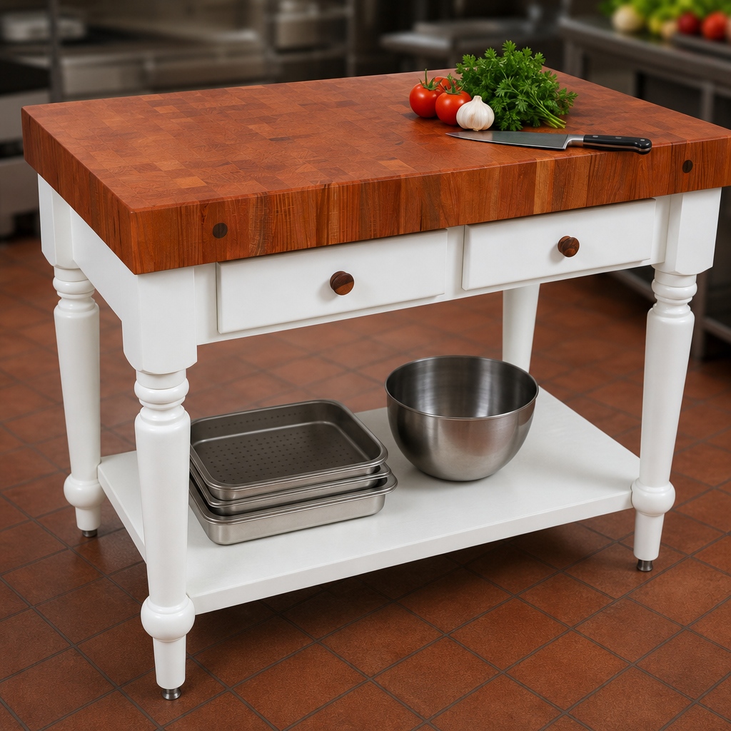 End-Grain American Cherry Top
