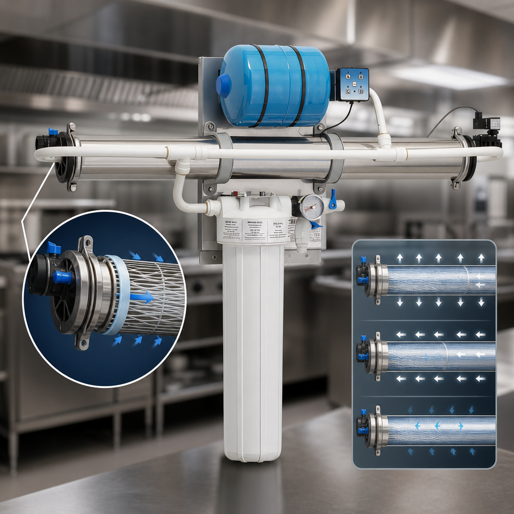 Self-Cleaning Ultrafilter