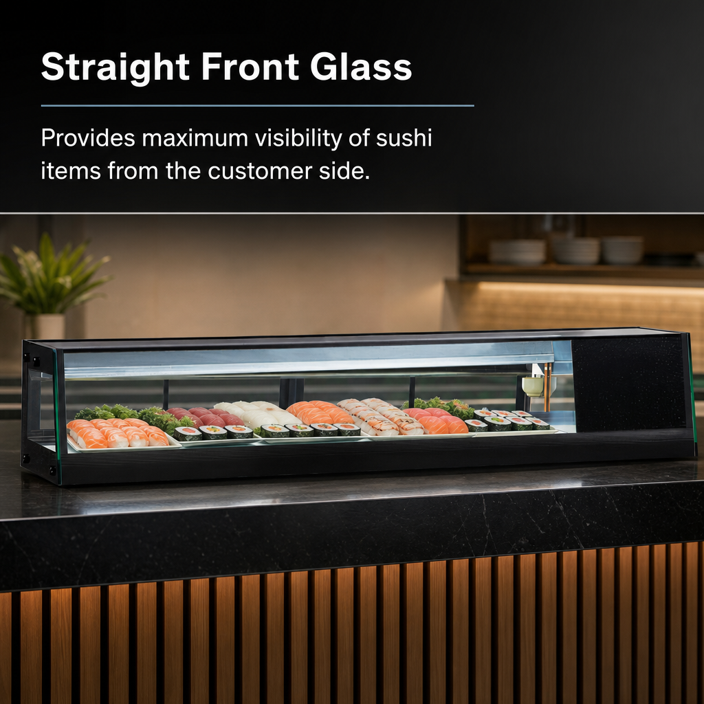 Straight Front Glass
