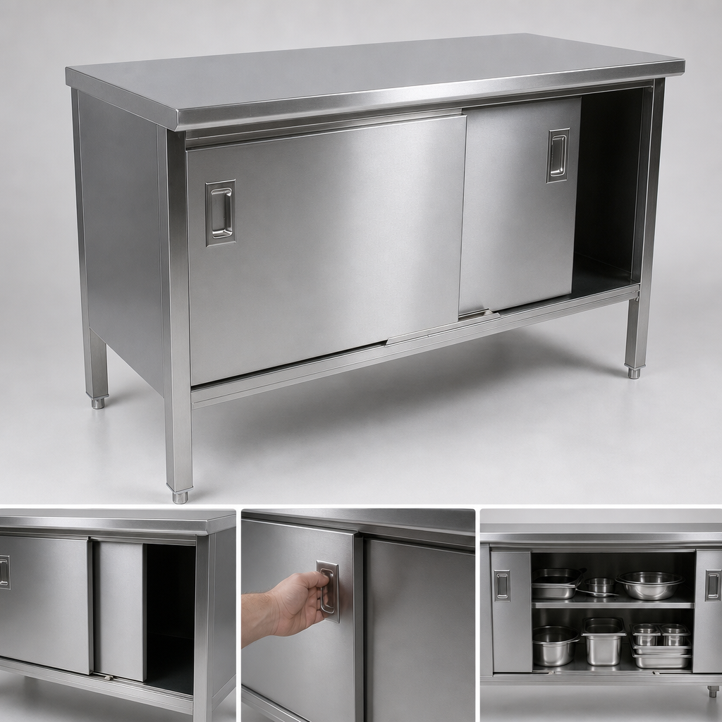 Sliding Door Cabinet Base