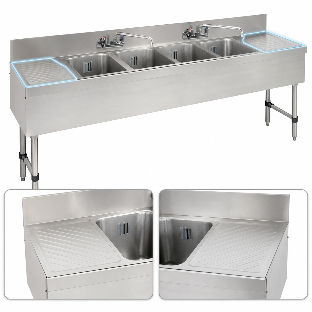 Dual Drainboards