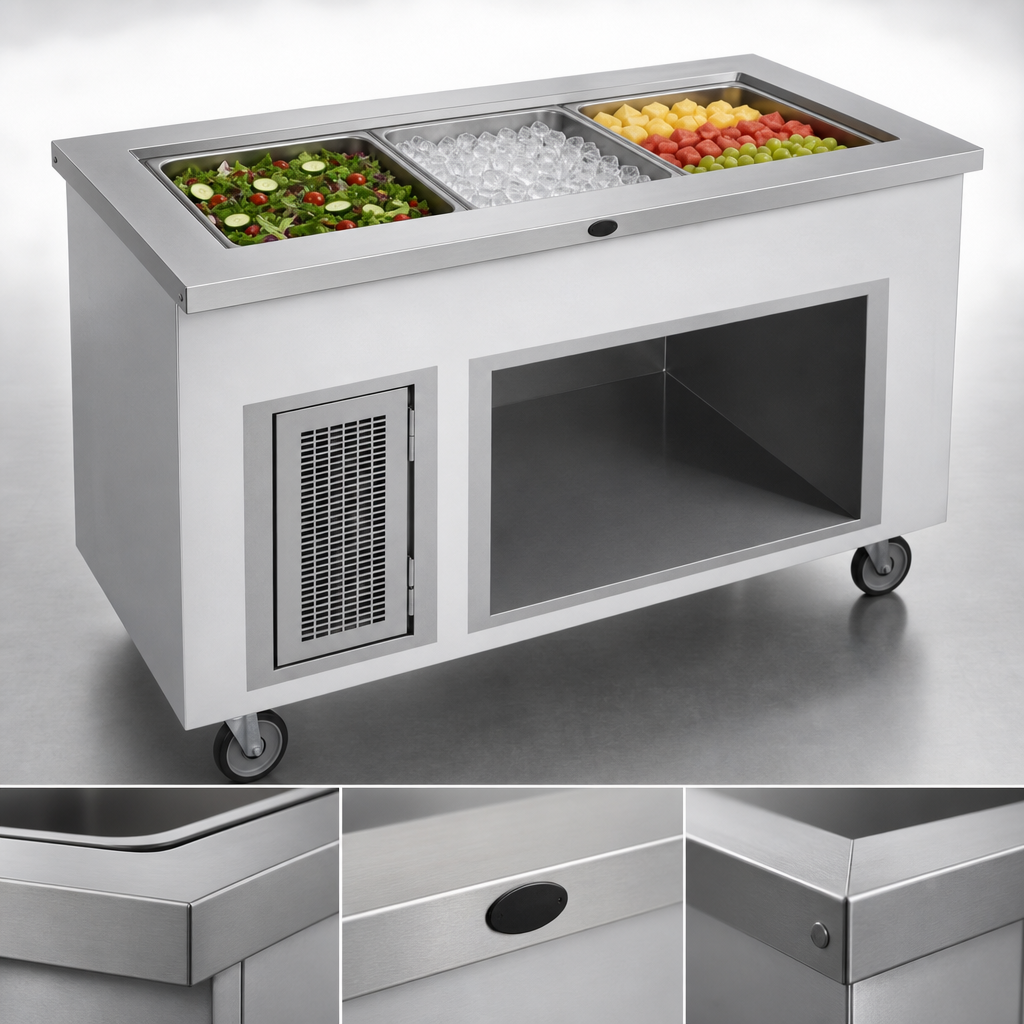 16-Gauge Stainless Steel Top