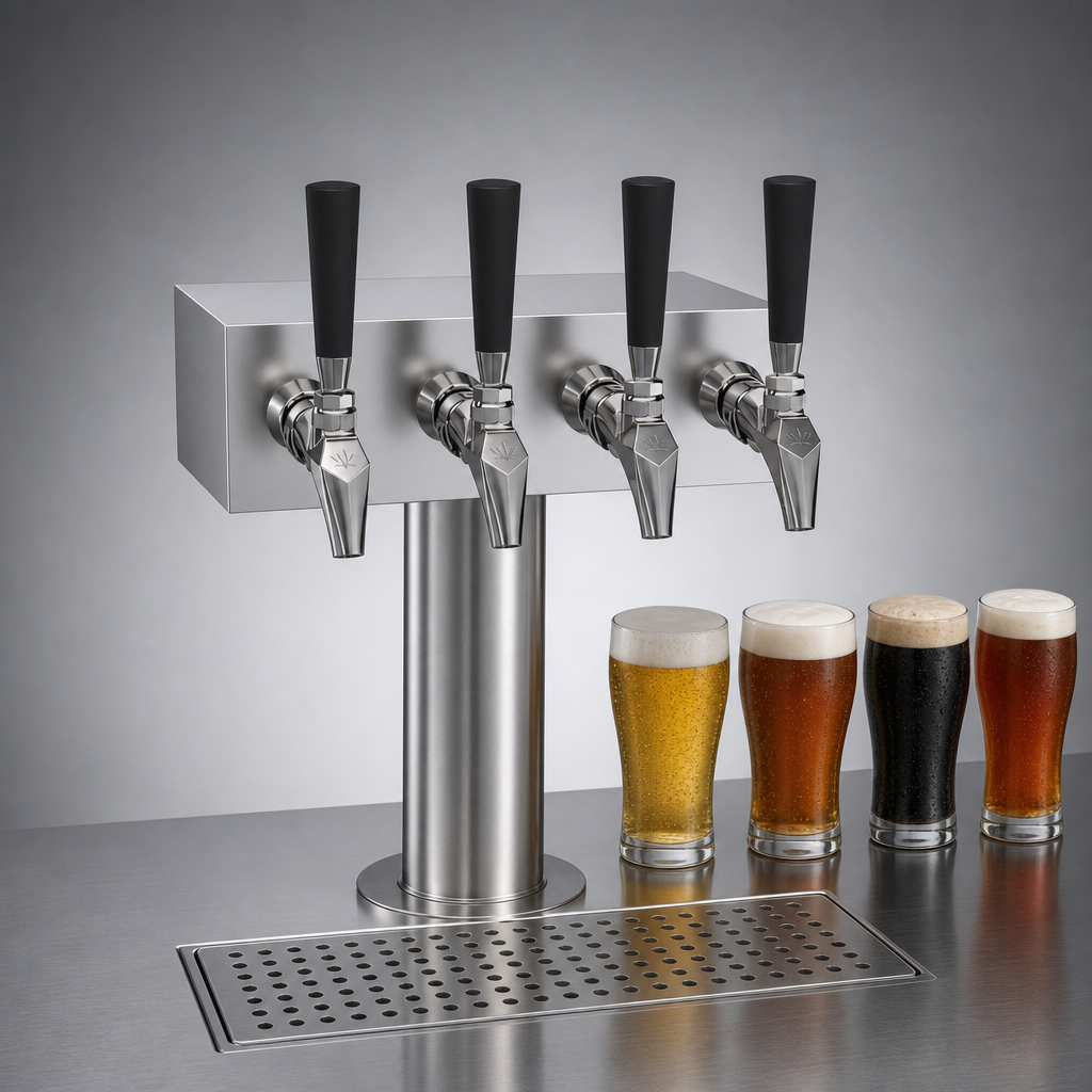 Four-Faucet Capacity