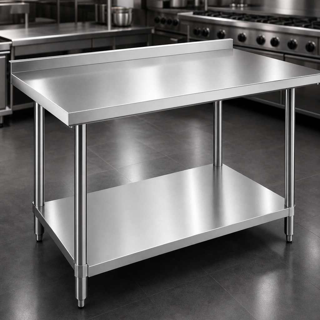18-Gauge 304 Stainless Steel Top