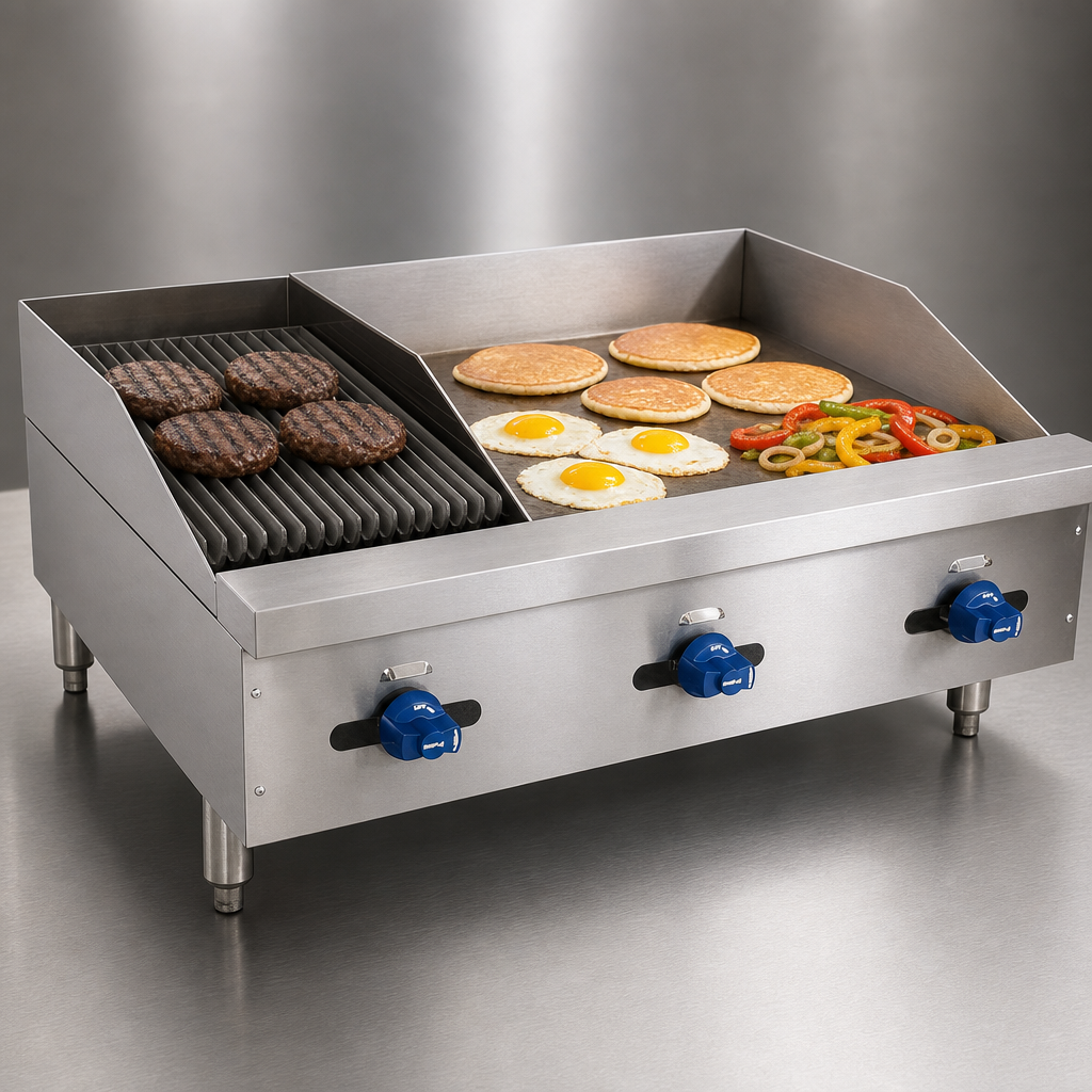 Dual Cooking Surfaces