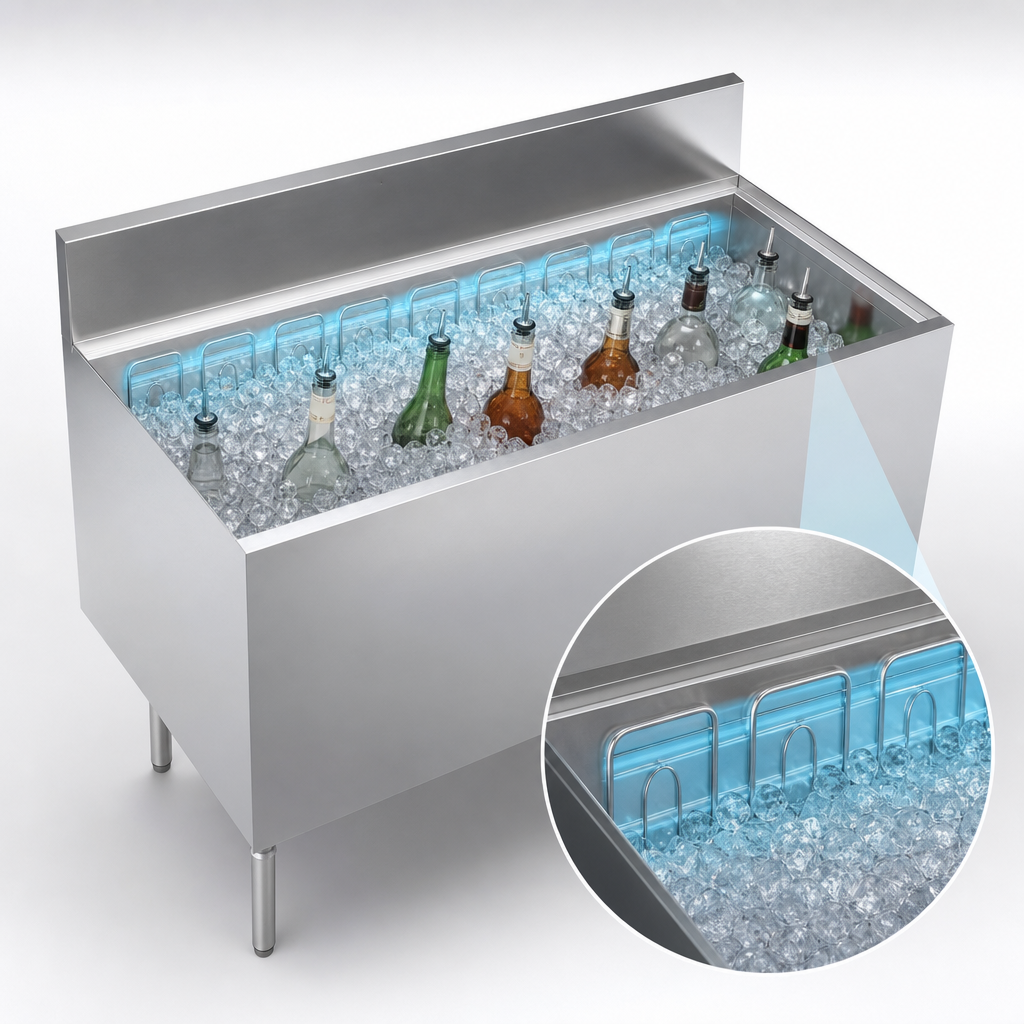 Built-In 10-Circuit Cold Plate