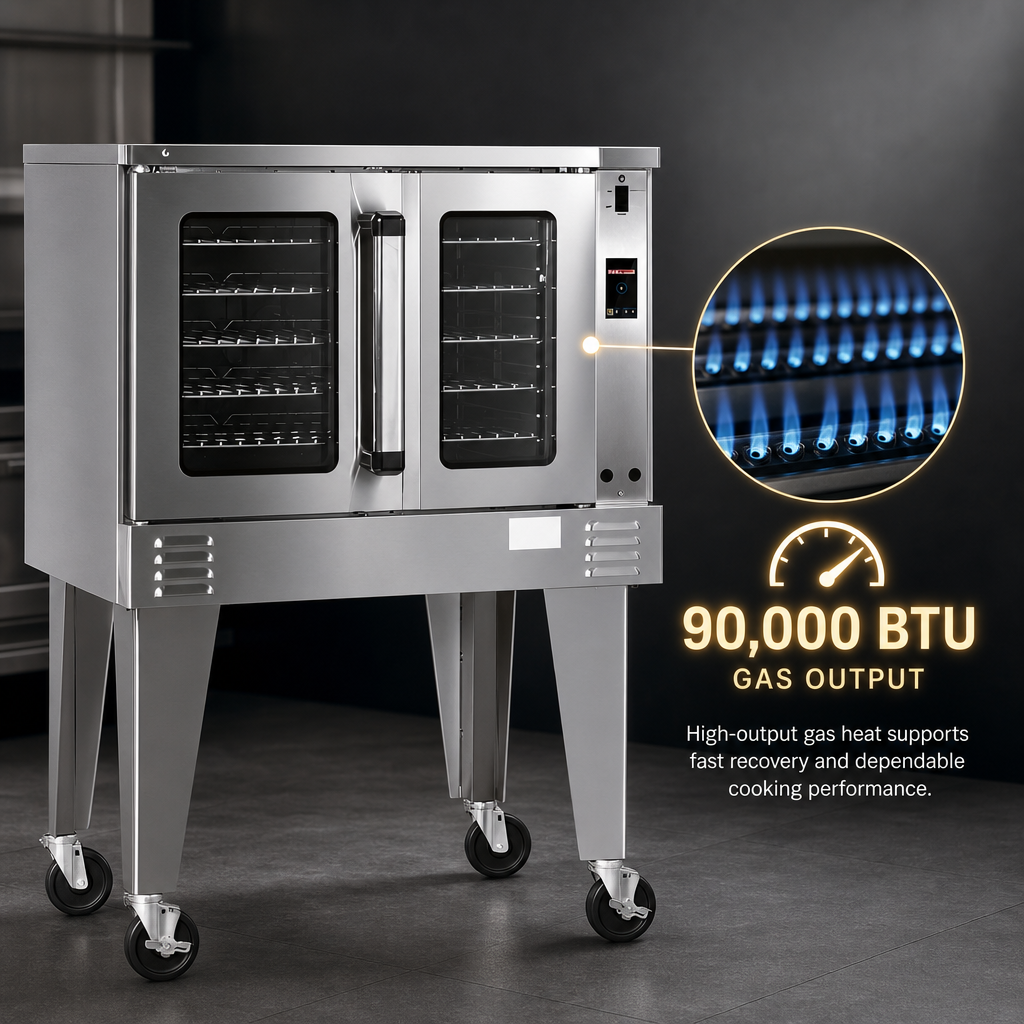 90,000 BTU Gas Output