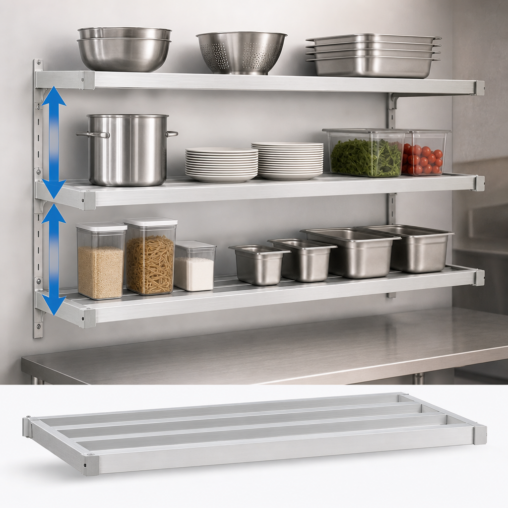 Heavy-Duty Adjustable Shelf Line